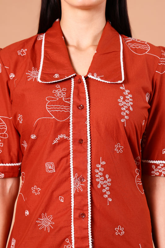 Sienna Collared Resort Shirt